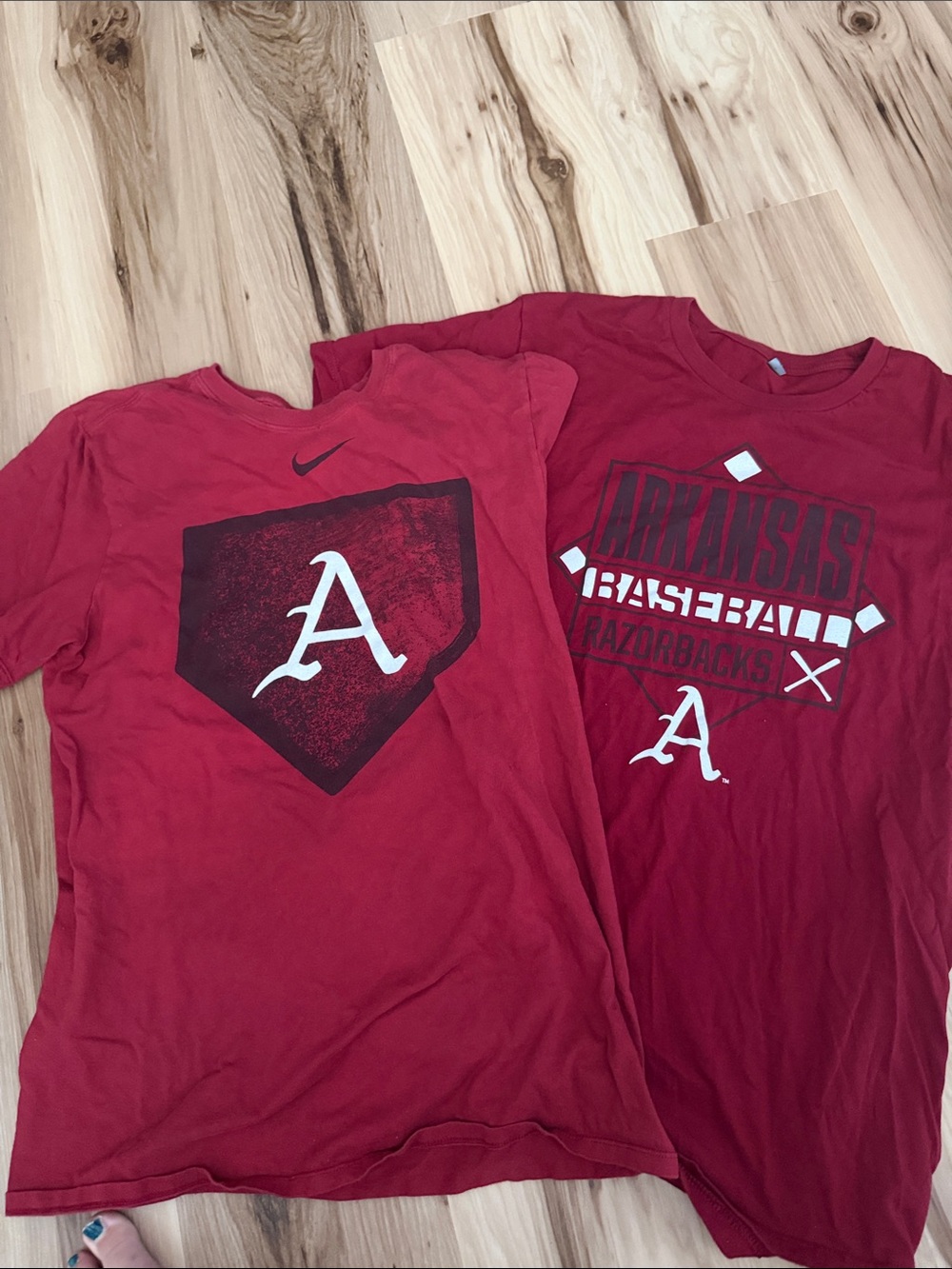 Arkansas Razorbacks baseball tees